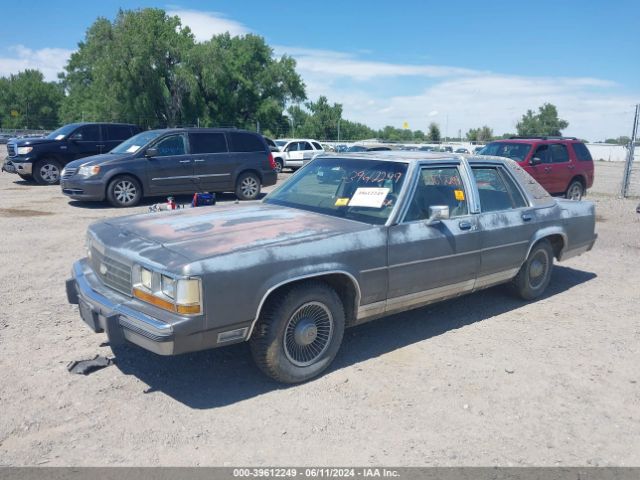 1989 FORD CROWN VICTORIA 2FABP74F4KX196885 Photo 1