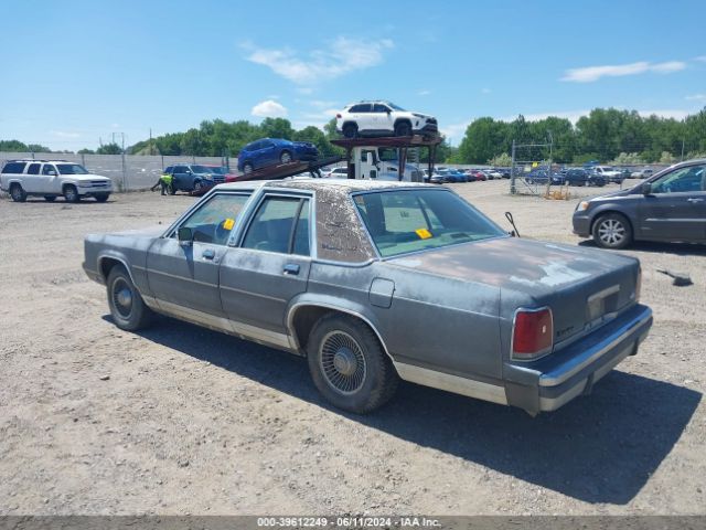 1989 FORD CROWN VICTORIA 2FABP74F4KX196885 Photo 2