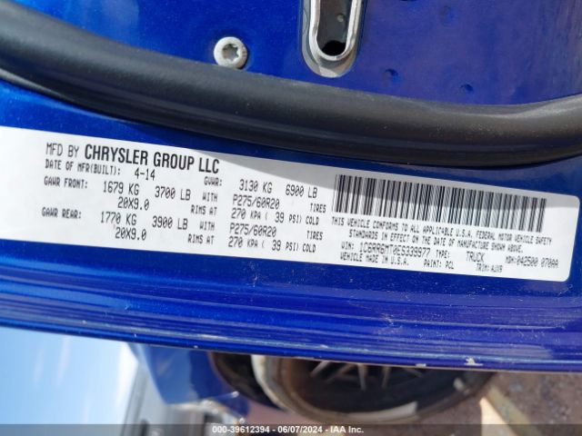 1C6RR6MT0ES339977 RAM 1500 Sport