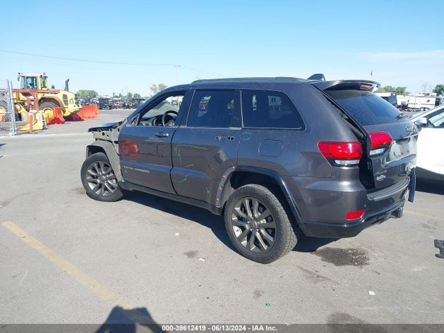 1C4RJFBG4GC355702 Jeep Grand Cherokee Limited 75th Anniversary