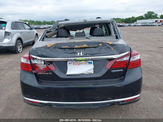 JHMCR6F52HC030862 Honda Accord Hybrid Ex-l