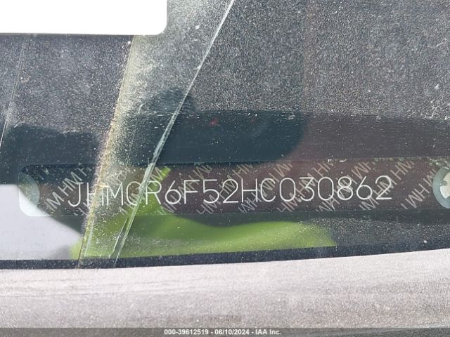 JHMCR6F52HC030862 Honda Accord Hybrid Ex-l
