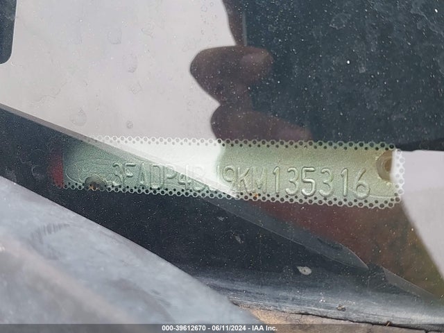 Ford FIESTA SE 2019 3FADP4BJ9KM135316 Image 12