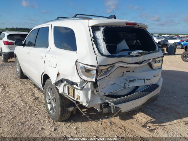 1C4RDHAG9JC413346 Dodge Durango Sxt Rwd