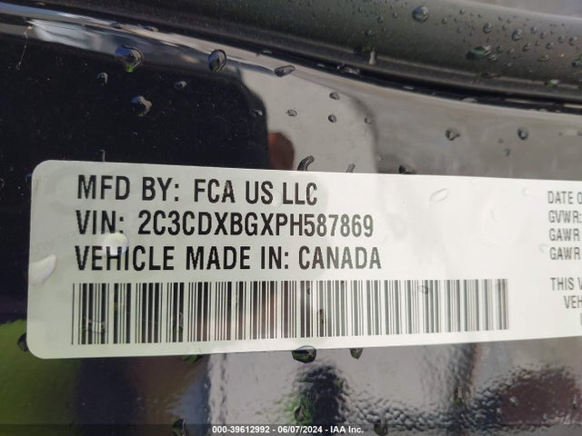 Dodge Charger Sxt 2023 2C3CDXBGXPH587869 Image 9