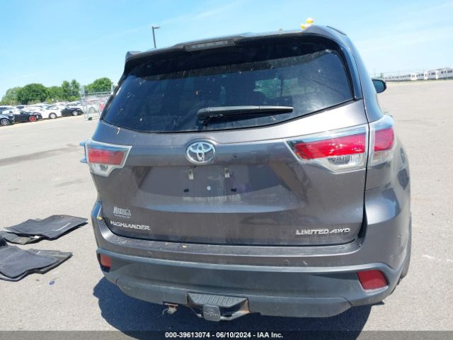 5TDDKRFH5GS229469 Toyota Highlander Limited V6