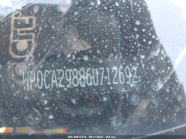 2006 PORSCHE BOXSTER WP0CA29886U712692 Photo 8