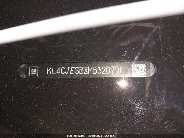 KL4CJESB8MB320791 Buick Encore Awd Preferred