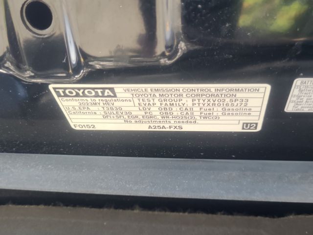 4T1C31AK1PU612944 Toyota CAMRY LE