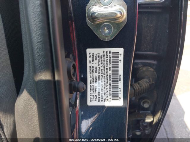 19XFC1F34HE028881 Honda Civic Ex-t