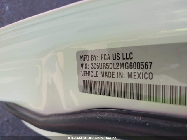 RAM 2500 Lone Star Regular Cab 4x4 8' Box 2021 3C6UR5DL2MG600567 Image 9