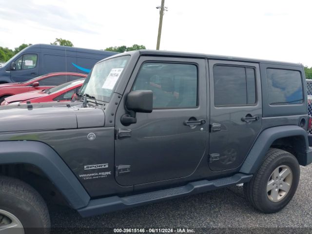 1C4BJWDG0JL931629 Jeep Wrangler Jk Unlimited Sport S 4x4