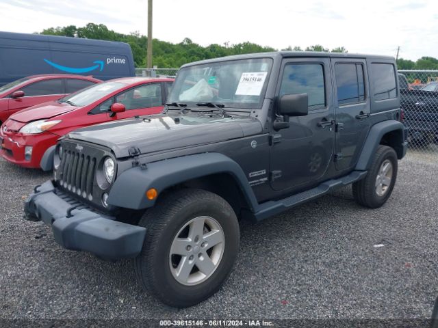 1C4BJWDG0JL931629 Jeep Wrangler Jk Unlimited Sport S 4x4