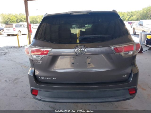 5TDZKRFH4ES024518 Toyota Highlander Le V6