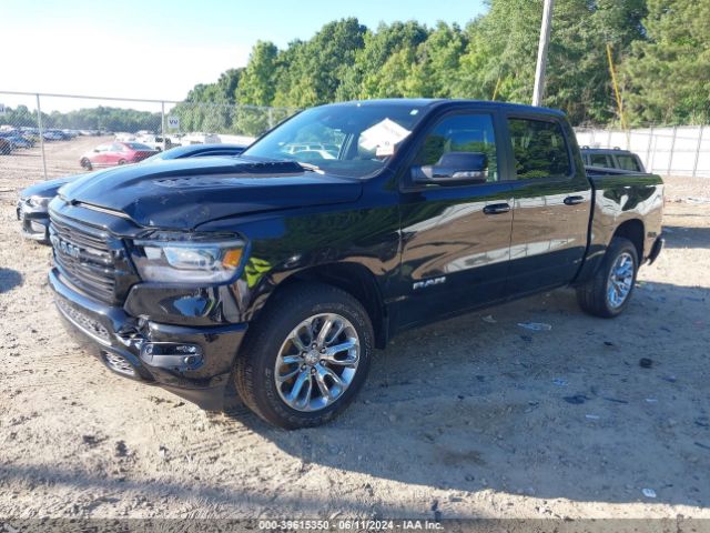 1C6SRFJTXRN212647 RAM 1500 Laramie  4x4 5'7 Box