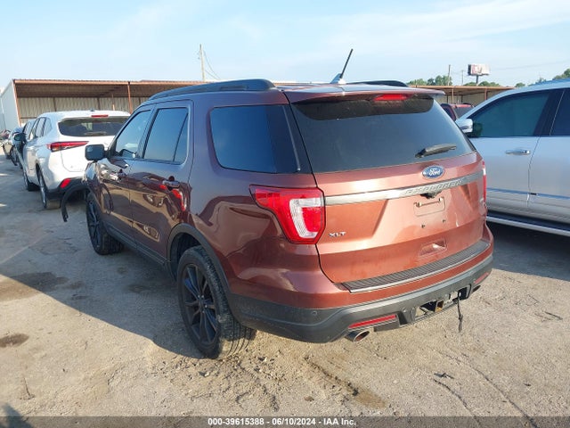 Ford EXPLORER XLT 2018 1FM5K8D82JGA01573 Image 3