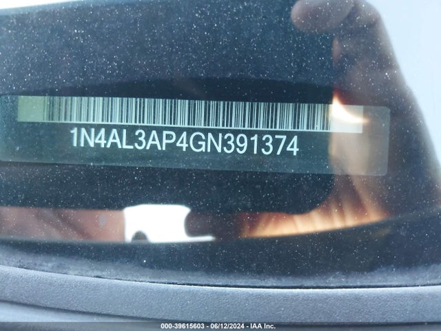 Nissan Altima 2.5 S 2016 1N4AL3AP4GN391374 Image 9