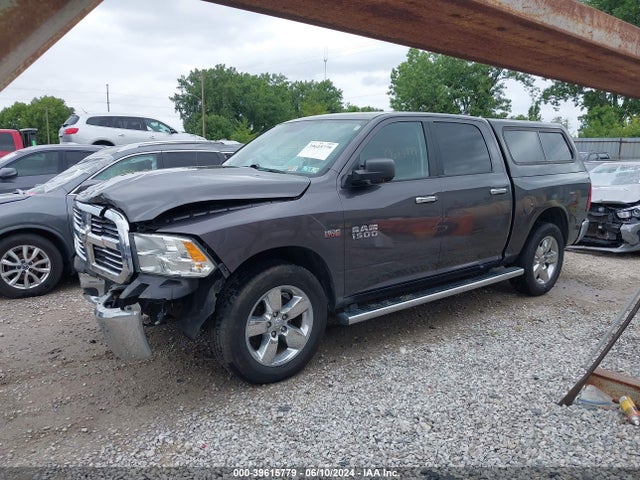 RAM 1500 Big Horn  4x4 5'7 Box 2017 1C6RR7LT7HS832020 Image 2
