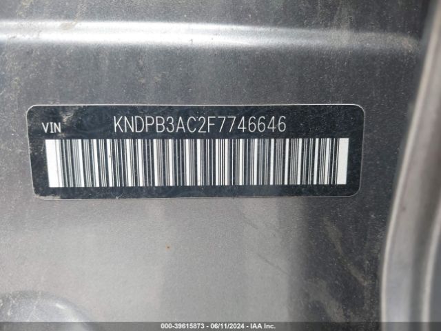KNDPB3AC2F7746646 KIA Sportage Lx