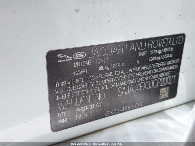 2018 JAGUAR XE SAJAJ4FX3JCP20021 Photo 8