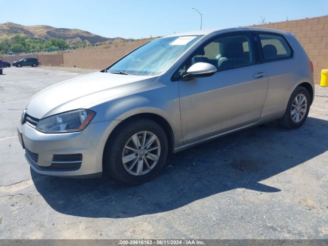 3VW917AUXFM101435 Volkswagen Golf Tsi S 2-door