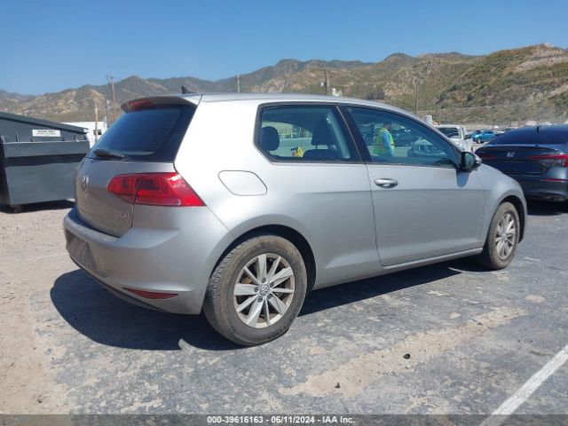 3VW917AUXFM101435 Volkswagen Golf Tsi S 2-door