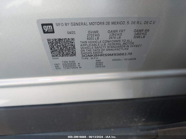 Chevrolet Blazer Awd 2lt 2021 3GNKBHRS9MS566170 Image 9
