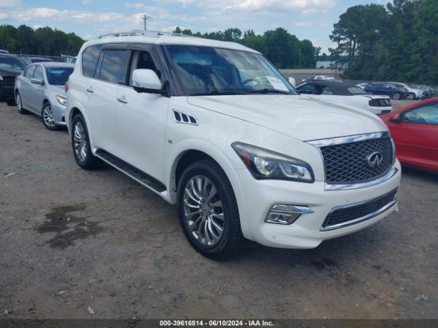 39616814 :رقم المزاد ، JN8AZ2NF2F9570707 vin ، 2015 Infiniti Qx80 مزاد بيع