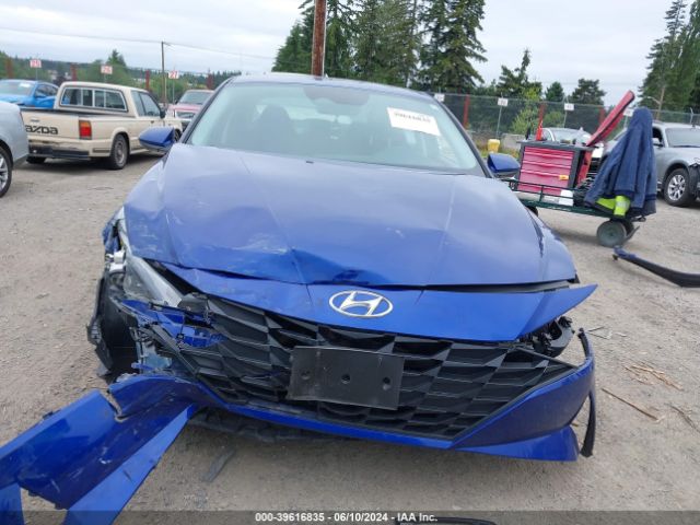 5NPLL4AG9NH078553 Hyundai ELANTRA SE