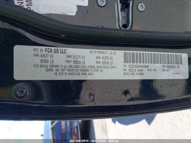 Chrysler 300 300s Awd 2019 2C3CCAGG6KH648846 Image 9