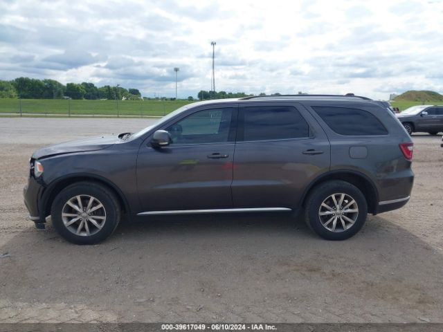 1C4RDJDG6FC201918 Dodge DURANGO LIMITED