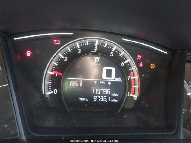 2HGFC4B01JH307665 Honda Civic Lx-p