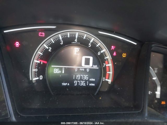 2HGFC4B01JH307665 Honda Civic Lx-p