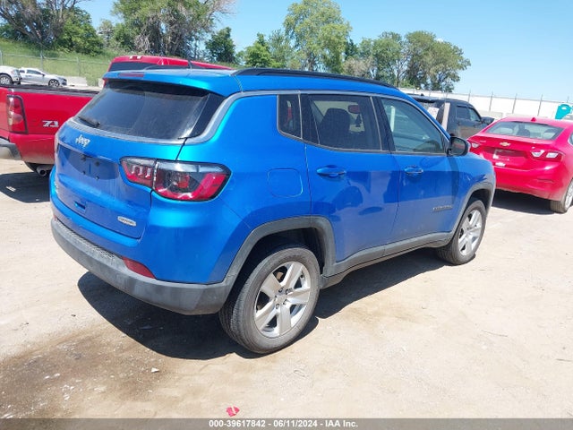 3C4NJDBB0NT153870 Jeep Compass Latitude 4x4