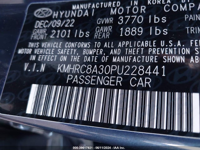 Hyundai Venue Limited 2023 KMHRC8A30PU228441 Image 9