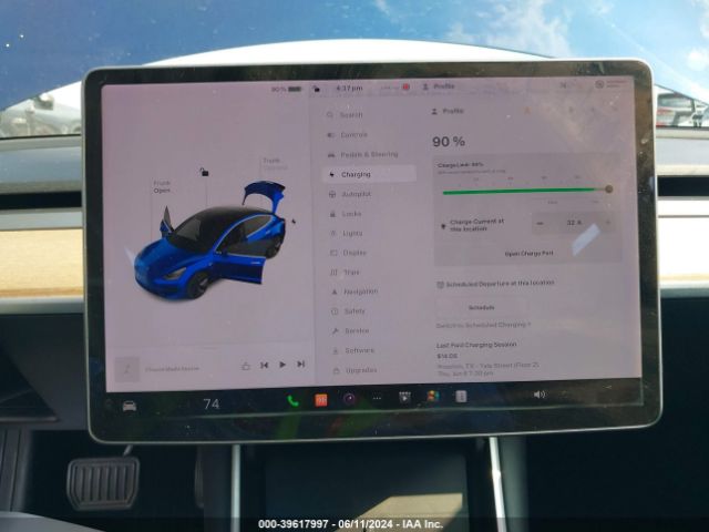 5YJ3E1EA8KF308947 Tesla Model 3 Long Range/mid Range/standard Range/standard Range Plus