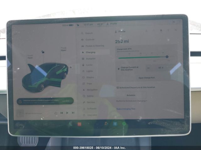 5YJ3E1EB2NF350060 Tesla Model 3 Long Range Dual Motor All-wheel Drive