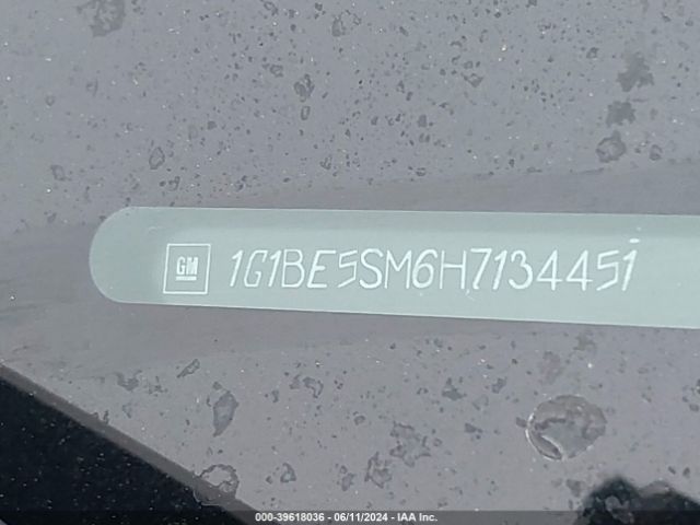 1G1BE5SM6H7134451 Chevrolet Cruze Lt Auto