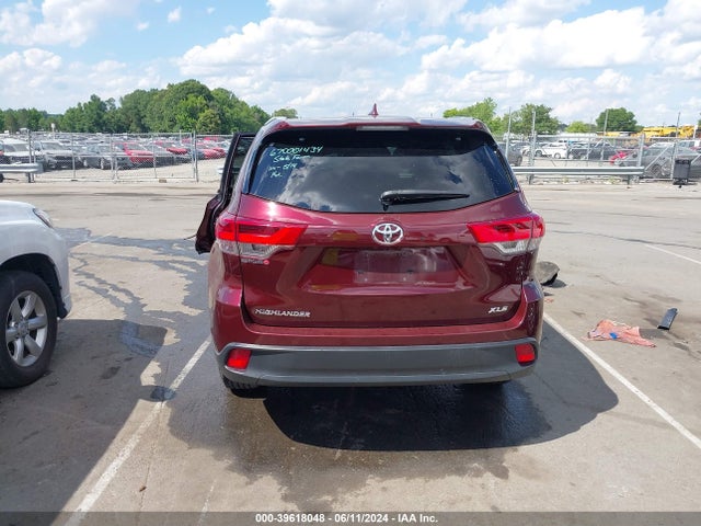 Toyota Highlander Xle 2019 5TDKZRFH6KS356341 Image 16
