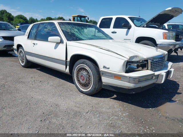 1989 CADILLAC ELDORADO 1G6EL1156KU606009
