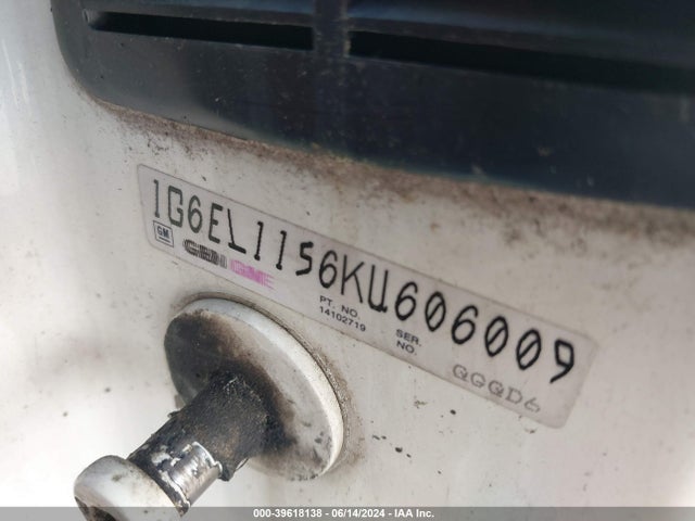 1989 CADILLAC ELDORADO 1G6EL1156KU606009 Photo 8