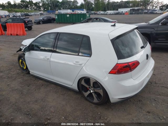 3VW5T7AU7FM016125 Volkswagen Golf Gti 2.0t S 4-door
