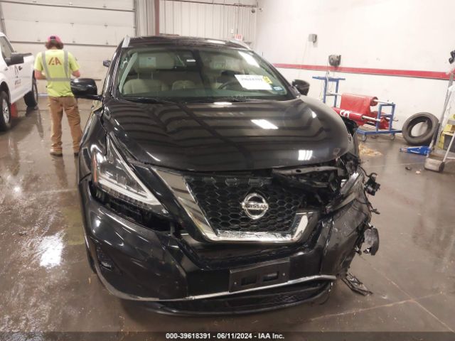 5N1AZ2DJ0MC134273 Nissan Murano Platinum Fwd