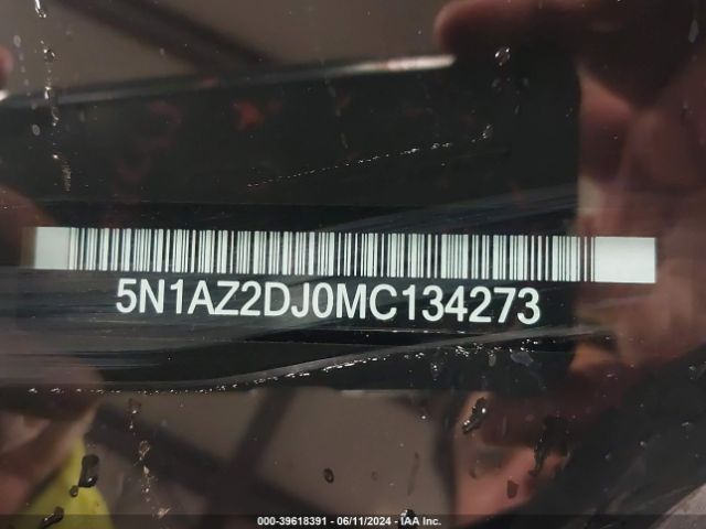 5N1AZ2DJ0MC134273 Nissan Murano Platinum Fwd