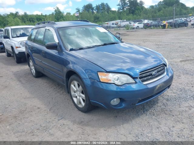 Auction sale of the 2006 Subaru Outback 2.5i, vin: 4S4BP61CX67303086, lot number: 39618442