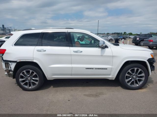 1C4RJFCG9JC405399 Jeep Grand Cherokee Overland 4x4