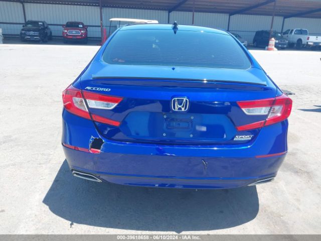 1HGCV1F40MA032611 Honda Accord Sport Special Edition