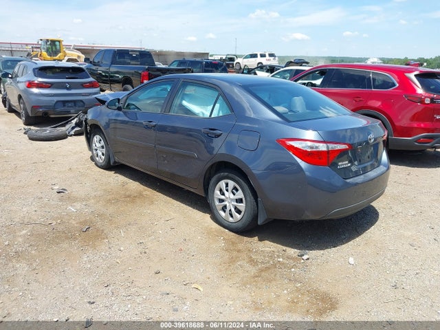 Toyota COROLLA L 2016 2T1BURHE5GC674355 Image 3