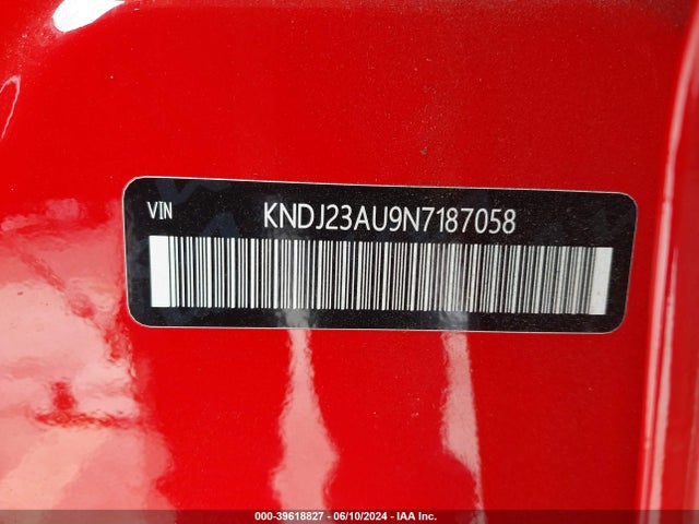KIA SOUL LX 2022 KNDJ23AU9N7187058 Image 9