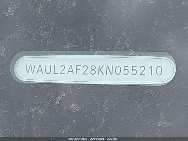 WAUL2AF28KN055210 Audi A6 55 Premium